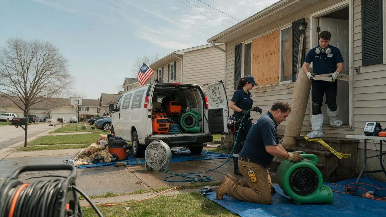 Water Damage Restoration in Mexico, IN near me